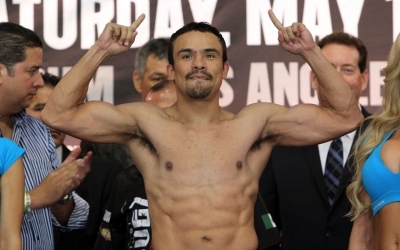Marquez vs. Alvarado / zdroj foto: Boxingscene.com