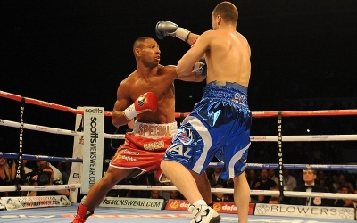 Brook vs. Dan / zdroj foto: Boxingscene.com
