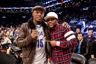 Floyd Mayweather a Peter Quillin
