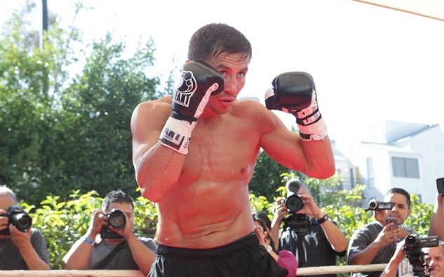 Golovkin vs. Rubio / zdroj foto: Boxingscene.com