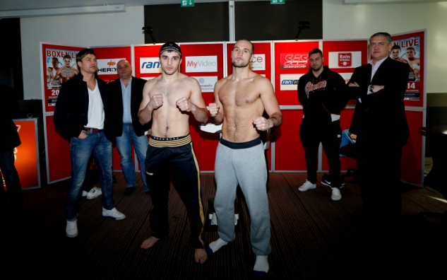Stahl vs. Vekiloglu / zdroj foto: SES Boxing