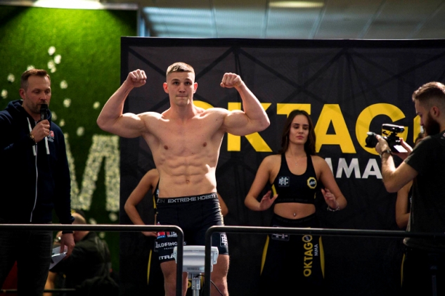 Miloš Petrášek na vážení / zdroj foto: Oktagon MMA