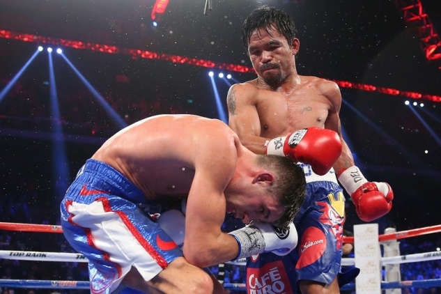 Pacquiao vs. Algieri / zdroj foto: Boxingscene.com