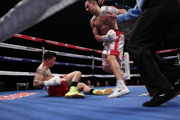 Kavaliauskas vs. Herrera / zdroj: Boxingscene, Ring