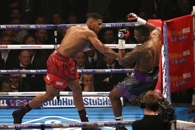 Joshua vs. Whyte / zdroj foto: Boxingscene.com, DailyMail