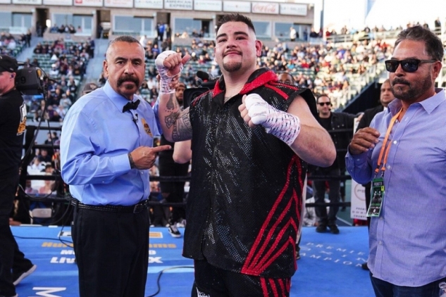 Ruiz vs. Dimitrenko / zdroj foto: Boxingscene.com
