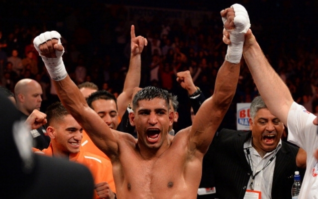 Amir Khan vs. Julio Diaz / zdroj foto: www.boxingscene.com