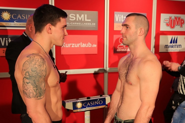 Hošek vs. Kozma / zdroj foto: SES Boxing